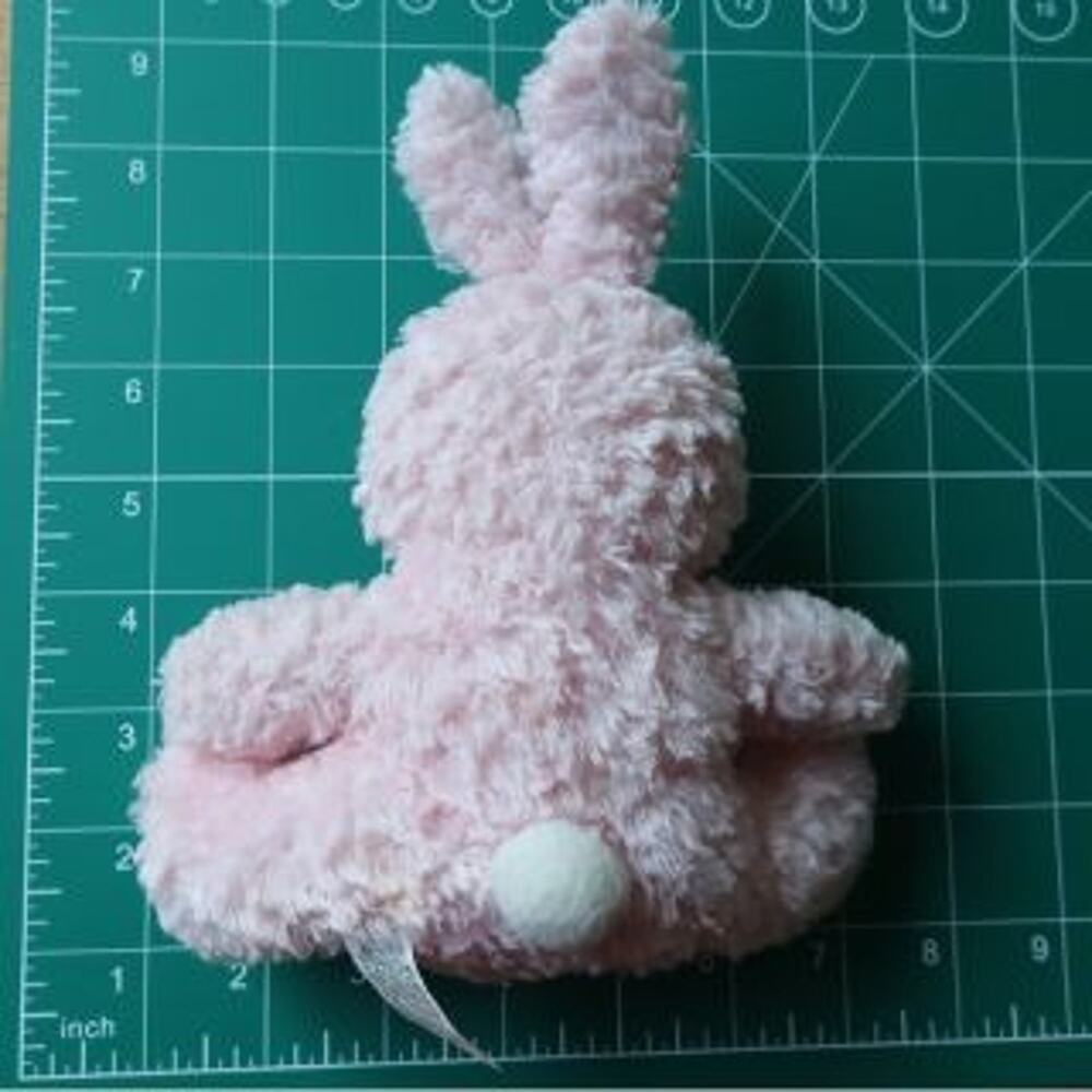 Pastel Bunny Plush Lot – Set of 4 Mini Rabbits for Easter Baskets - Picture 3 of 10